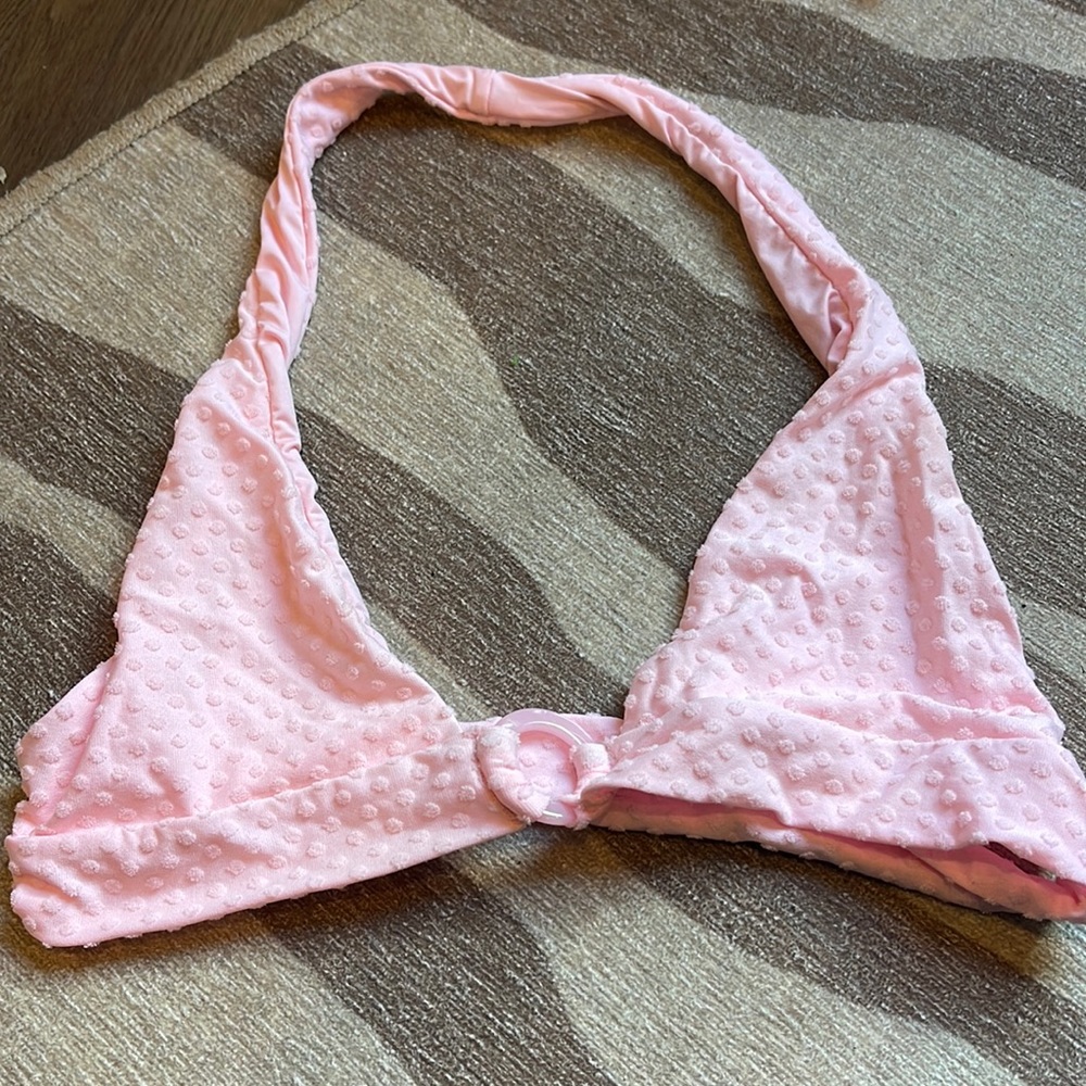 Halter style Frankie’s bikini top!